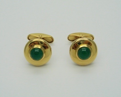 Emerald Cufflinks